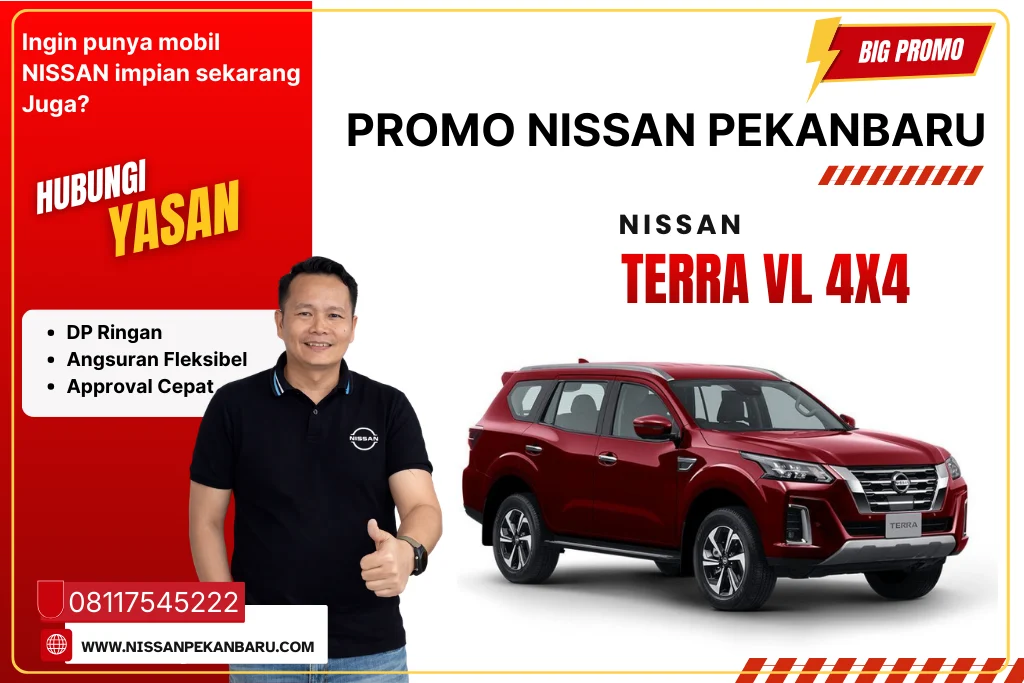 PROMO NISSAN Terra VL 4x4 PEKANBARU